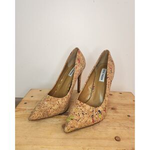 Steve Madden Colorful Cork High Heels